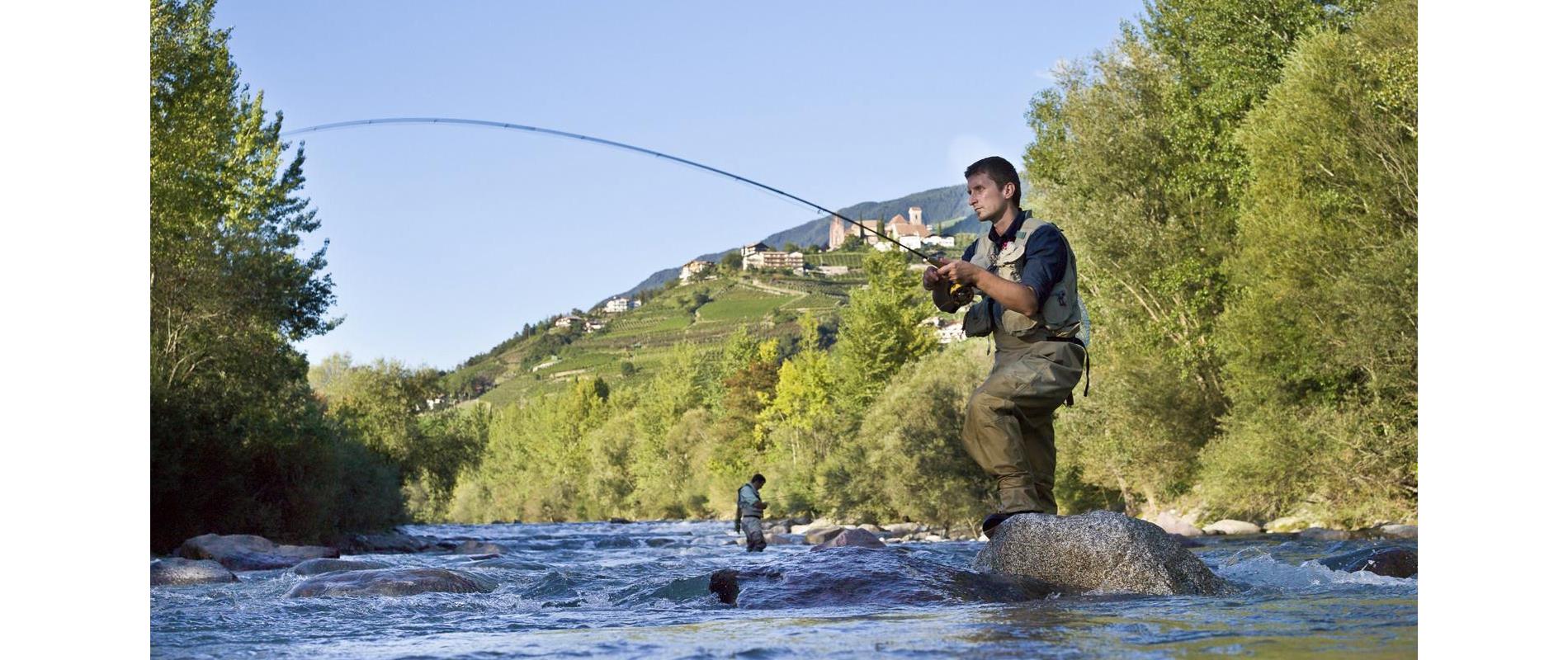 La pesca nelle acque attorno a Marlengo