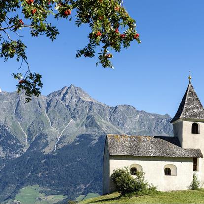 Kirchen in Partschins, Rabland und Töll