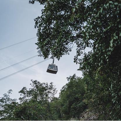 Stoeltjesliften en kabelbanen in Lana en omgeving