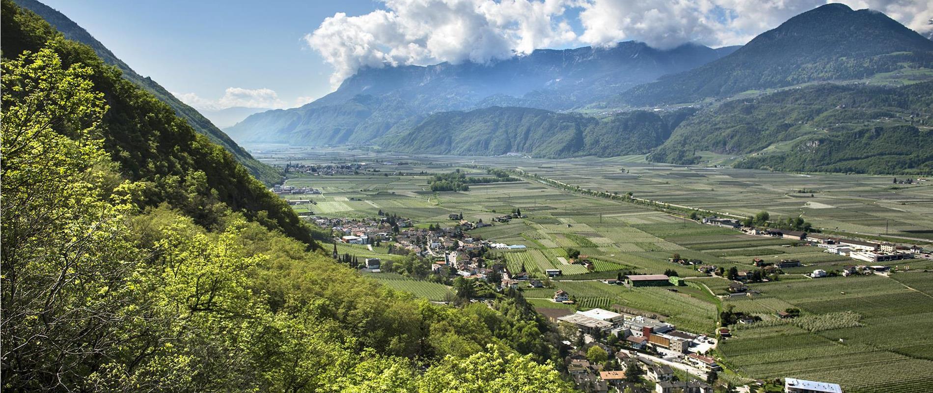 The Village of Postal near Lana near Merano in South Tyrol