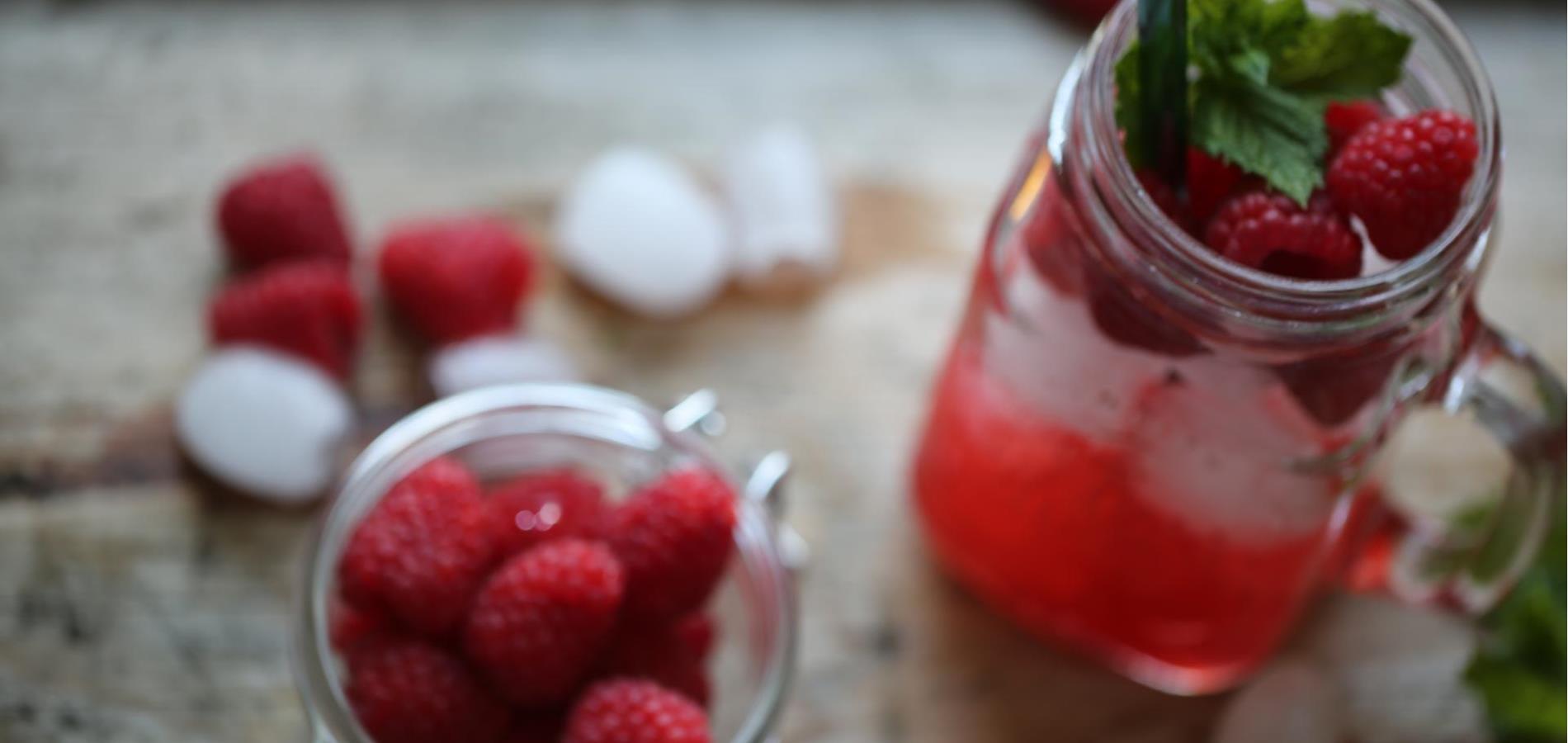 Raspberry syrup