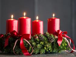 The countdown to Christmas with the Advent wreath