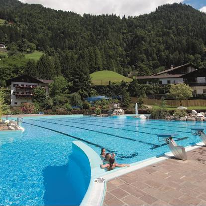 Swimming in the Passeiertal Valley