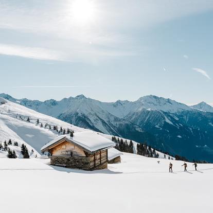 Berg- en almhutten in het Passeiertal
