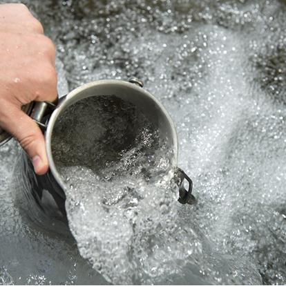 Fresh spring water from Partschins to fill up your water bottle