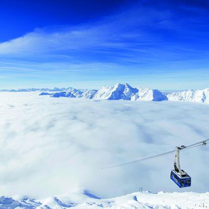 Le funivie in Val Senales