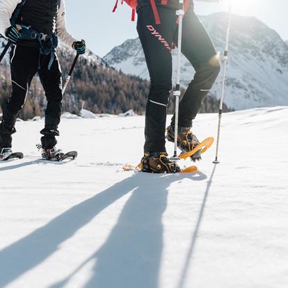 Snowshoe Hiking in the Passeiertal Valley