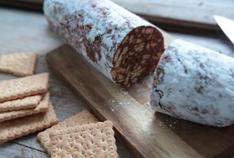 Il salame finto dolce al cioccolato