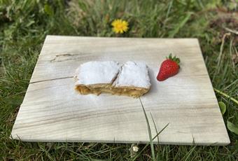 Strudel di mele con pasta tirata