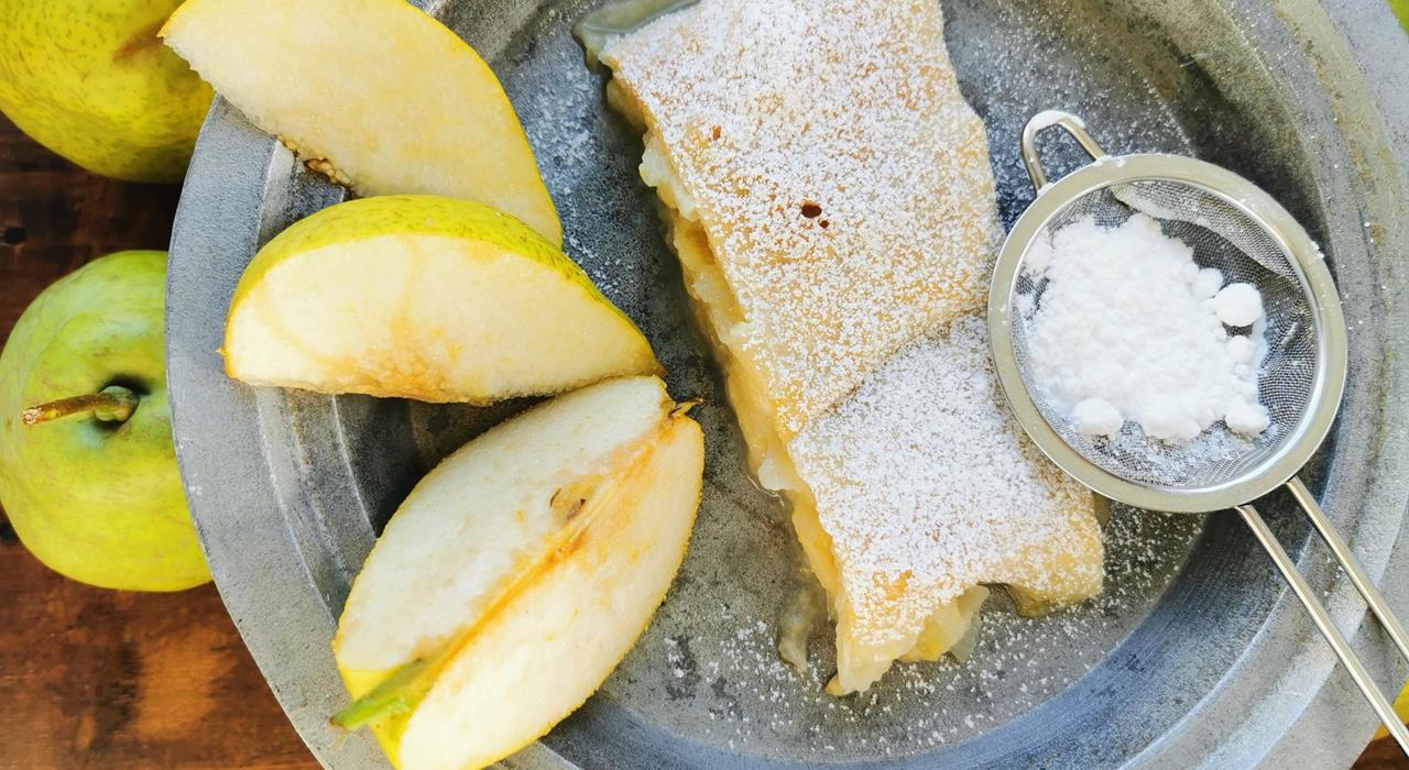 Strudel di pere