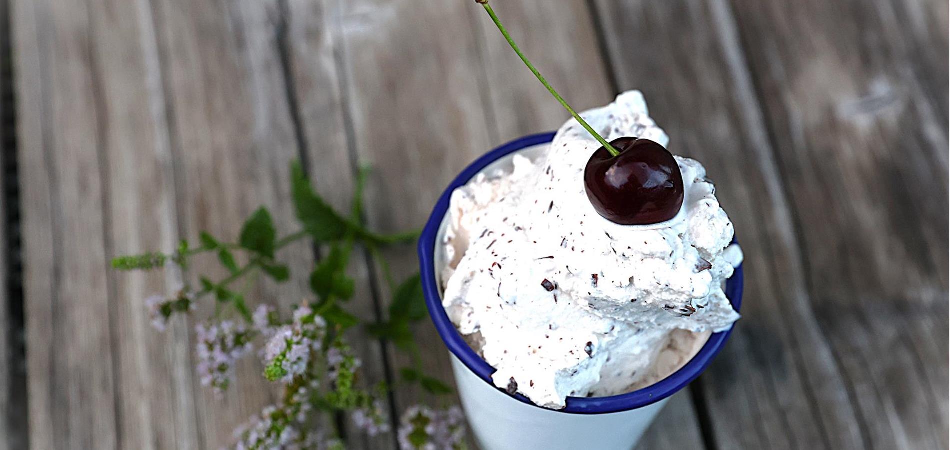 Gelato alla stracciatella fatto in casa