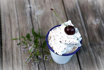 Gelato alla stracciatella fatto in casa
