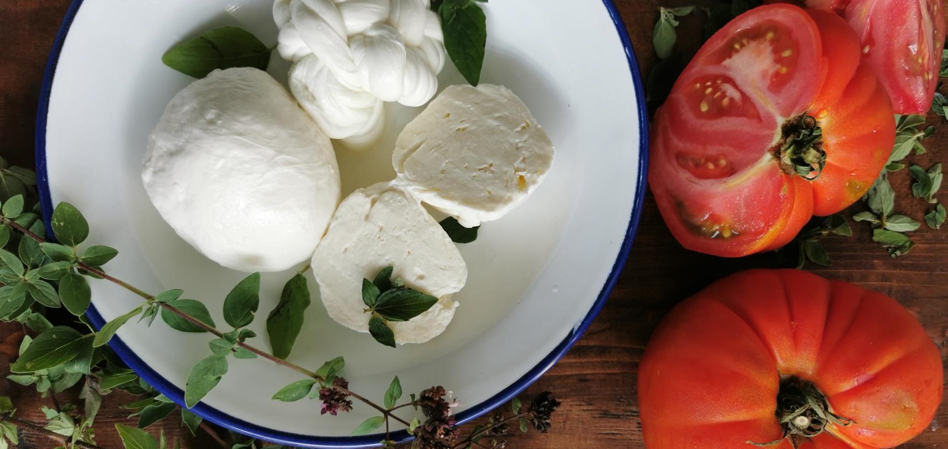 Mozzarella-Tomaten (Caprese)