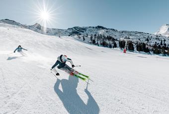 Skiing in Passeiertal Valley