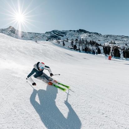 Skiing in Passeiertal Valley