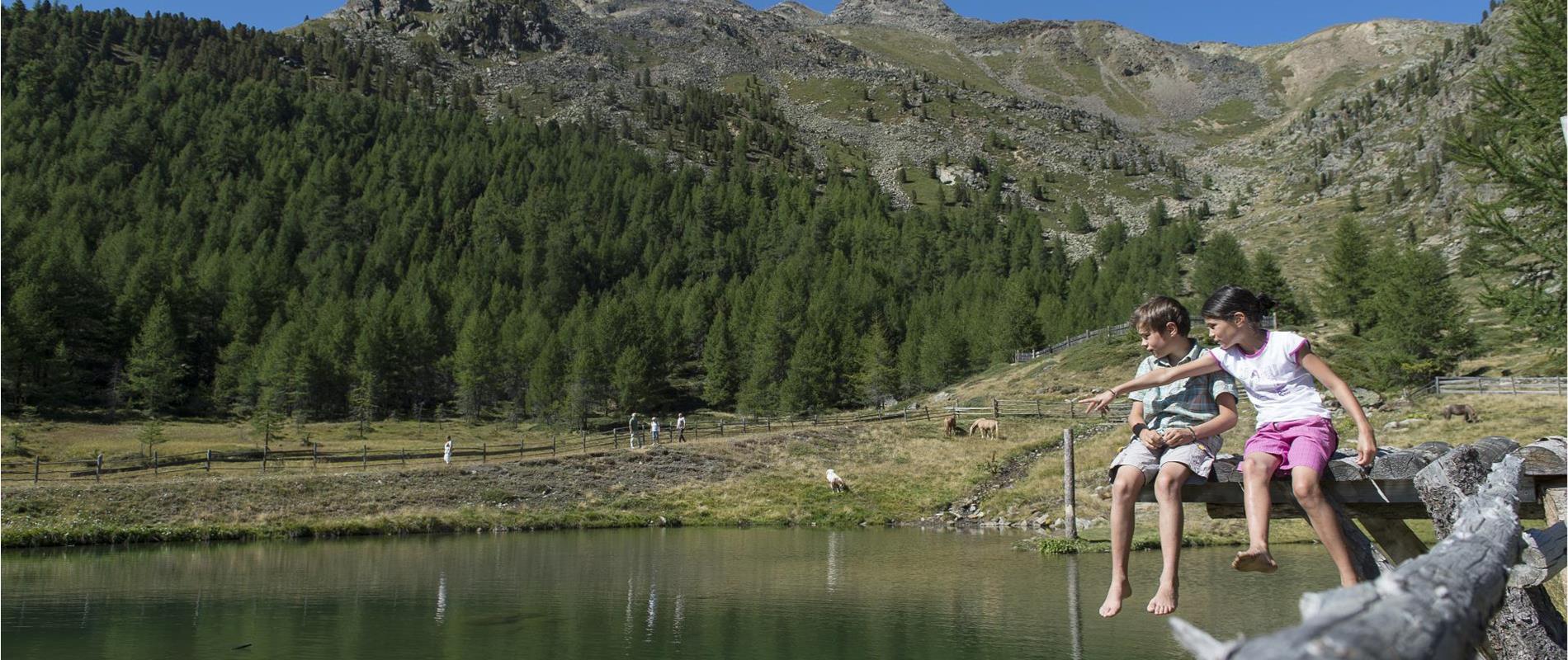 Fishing in Schnalstal Valley