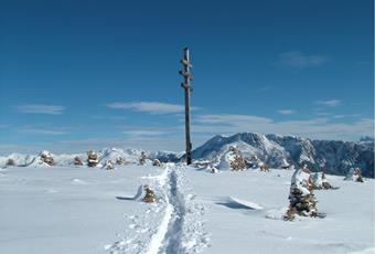 A place of power with a view of the Dolomites