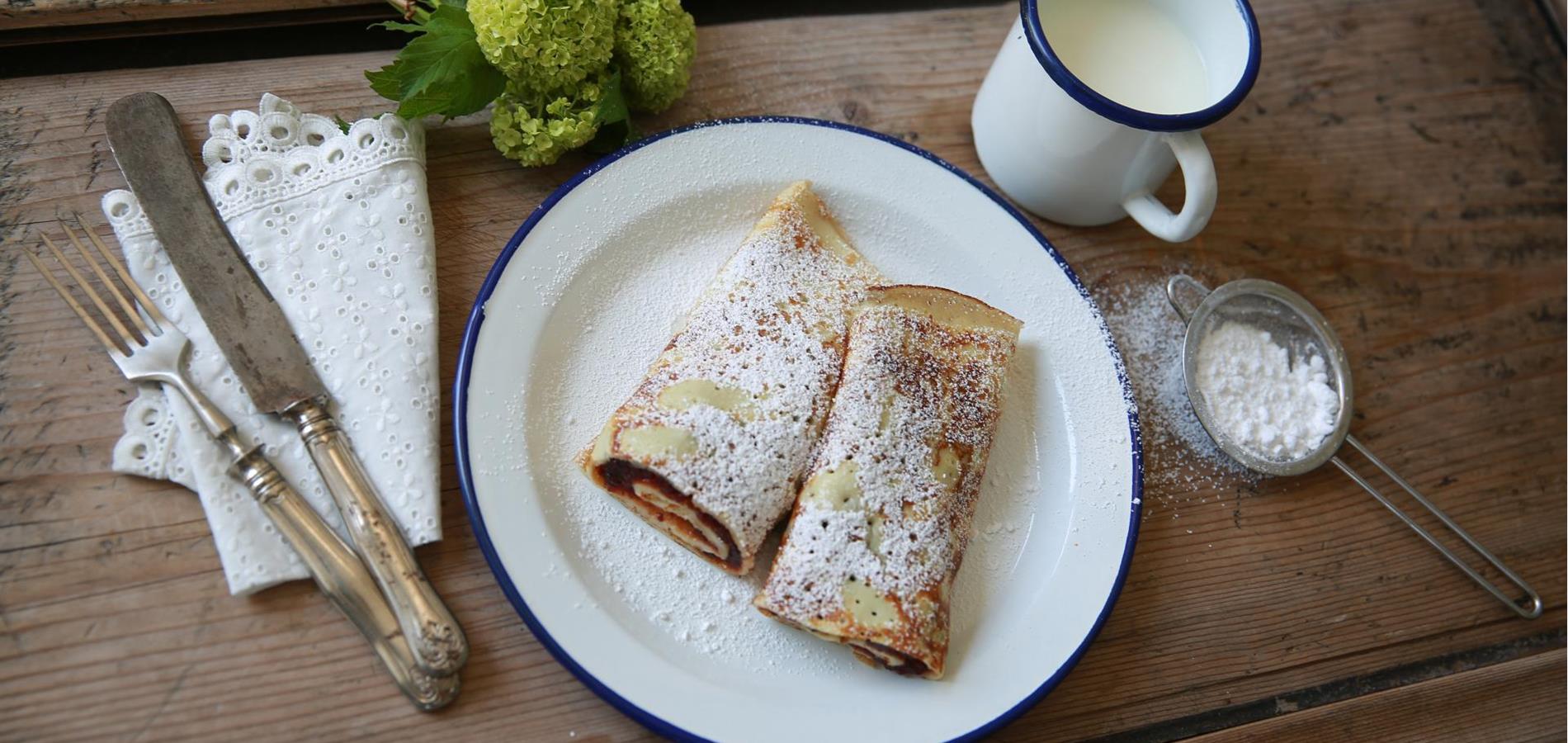 Omelette alla marmellata