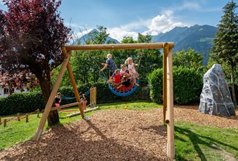 Children's playgrounds in Schenna near Meran