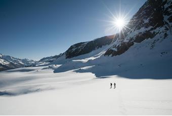 Winter hiking