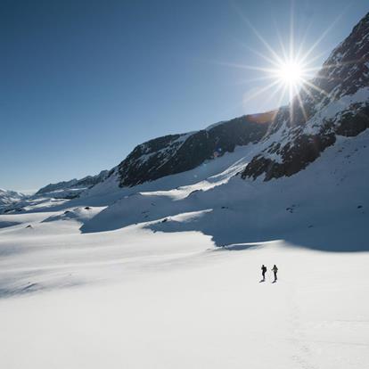 Winter Hiking in Schnalstal Valley