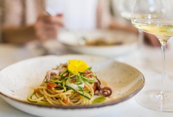 Tagliatelle di grano duro del Ristorante Cascata