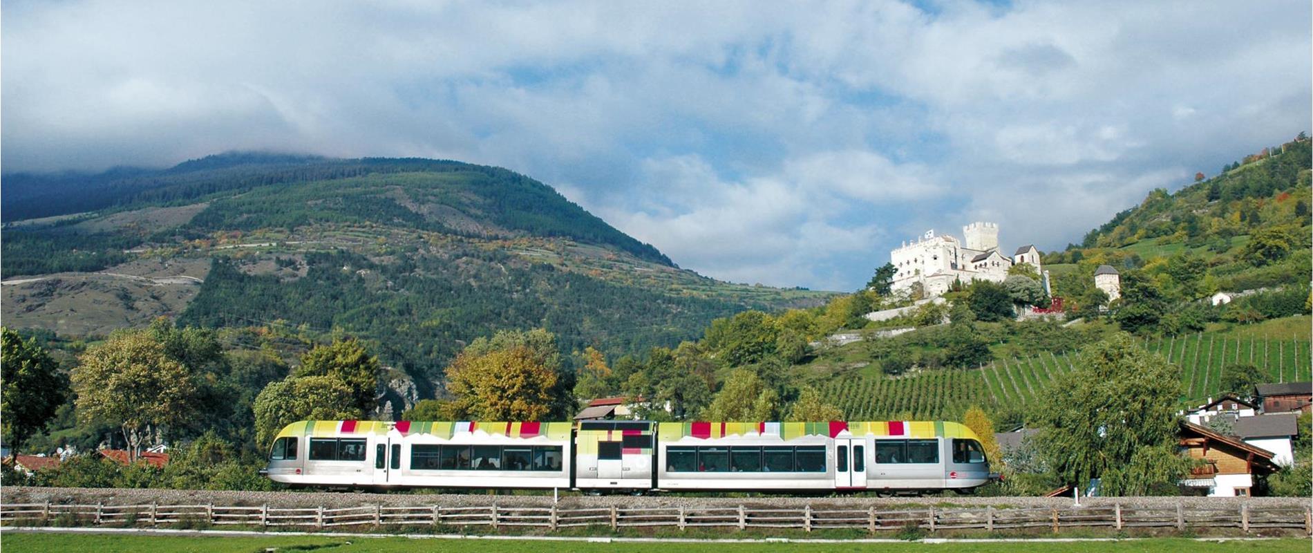 Openbaar vervoer in Avelengo, Verano, Merano 2000