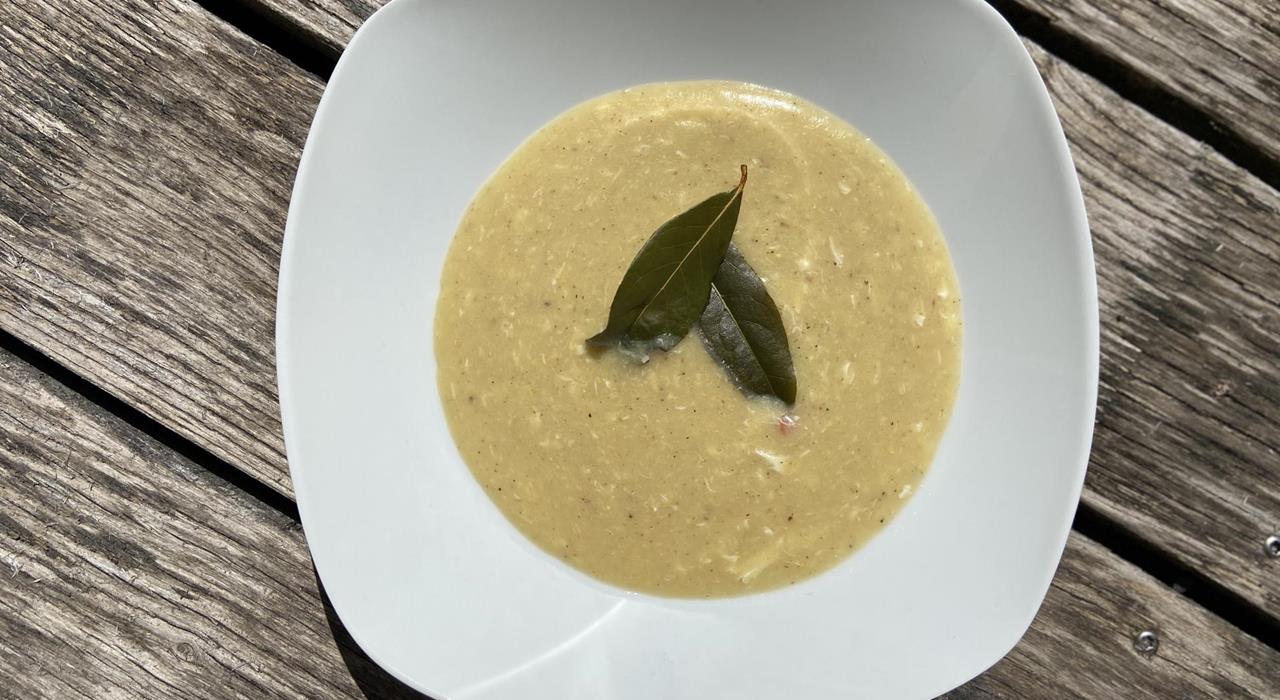 Zuppa di farina abbrustolita