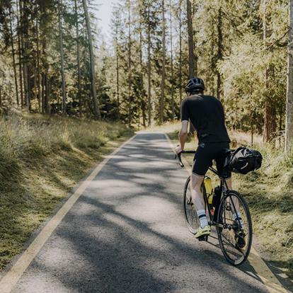 Op de racefiets in Lana en omgeving