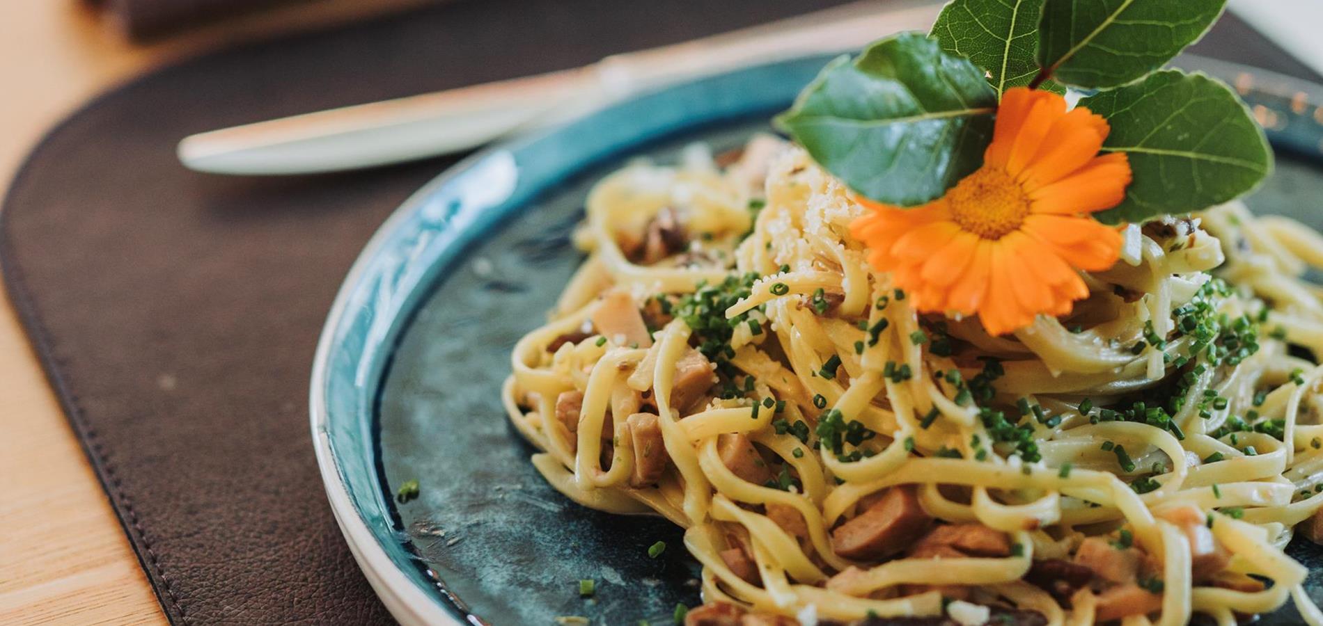 Tagliatelle mit Steinpilzen