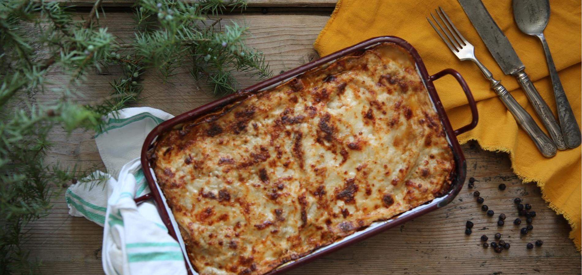 Lasagne al ragù di selvaggina