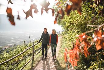 Passeggiata autunnale lungo la roggia di Marlengo