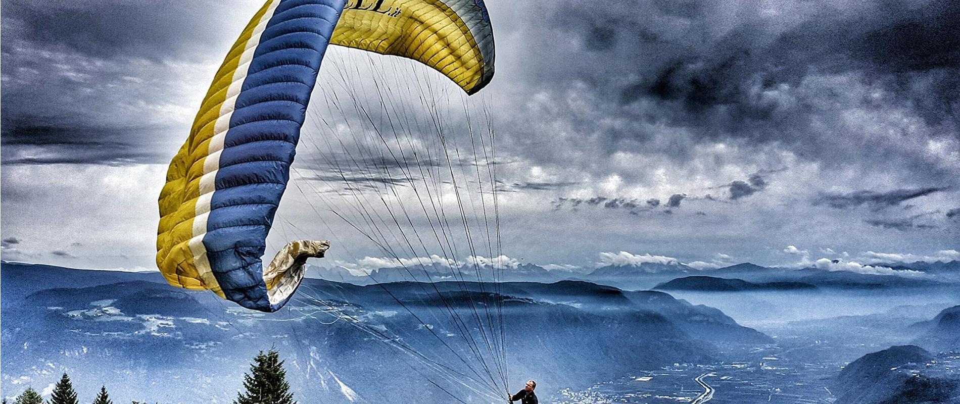 Paragliden in Lana en omgeving
