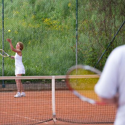 Tennis in the Passeiertal Valley