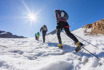 Przewodnicy górscy w Maso Corto/Val Senales