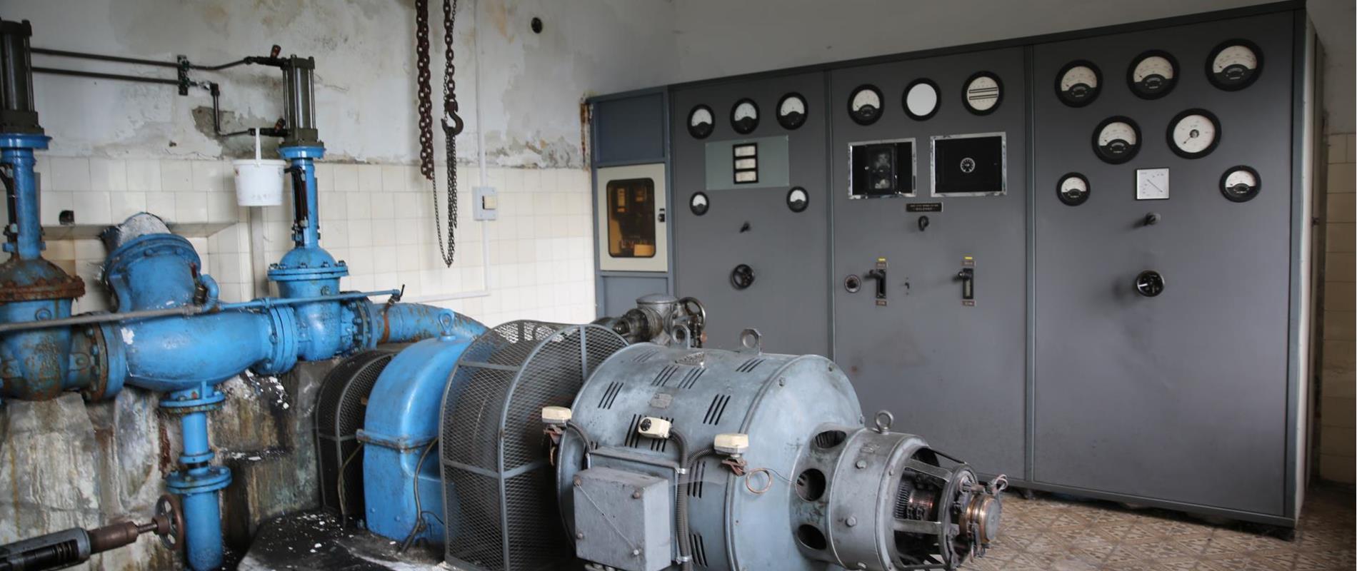 Hydro-Electricity Power Plant Wasserfall