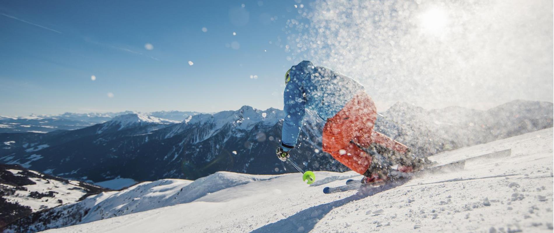 Skifahren im Skigebiet Schwemmalm