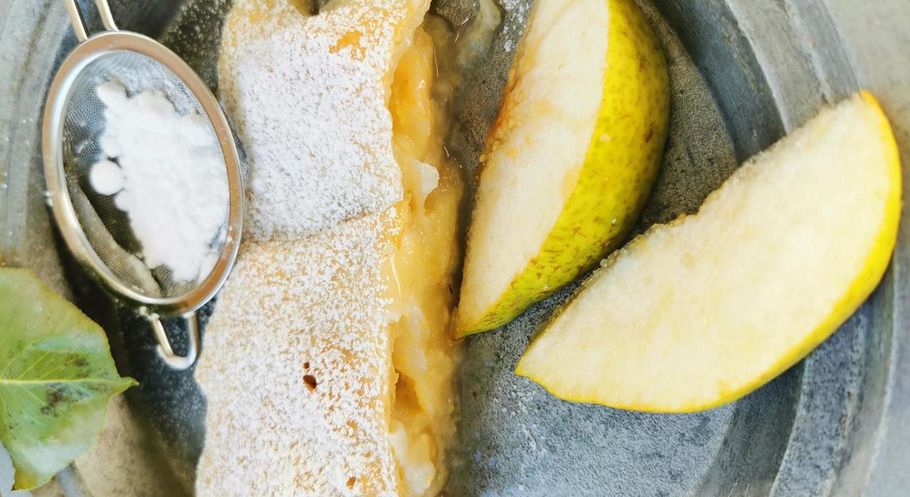 Strudel di pere