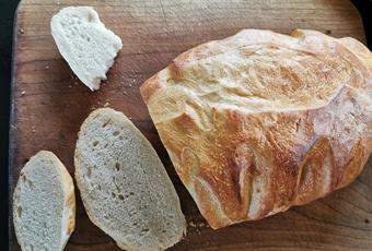 White bread loaf