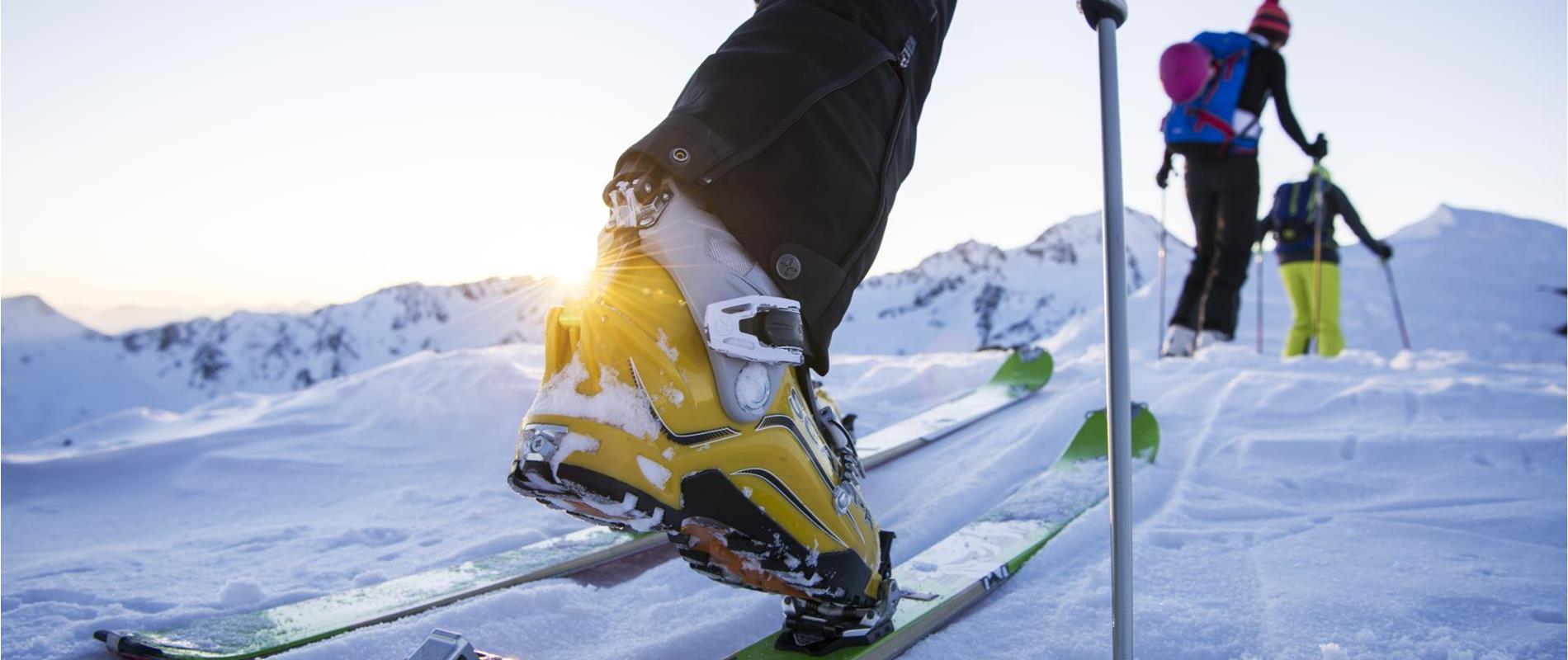 Lo sci alpinismo in Val Senales