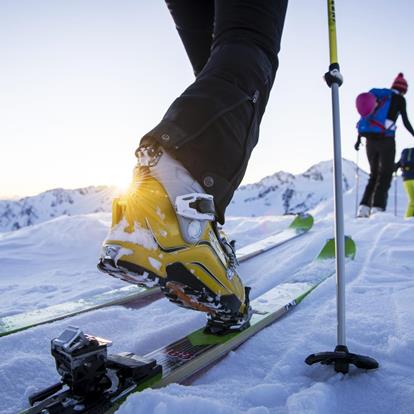 Lo sci alpinismo in Val Senales