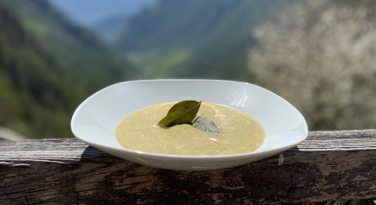 Zuppa di farina abbrustolita