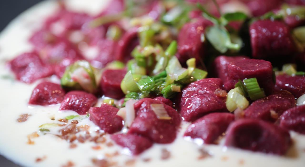 Thedl's Beetroot & Potato Gnocchi