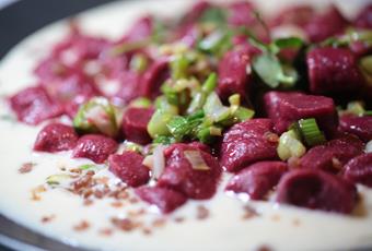 Thedl's Beetroot & Potato Gnocchi