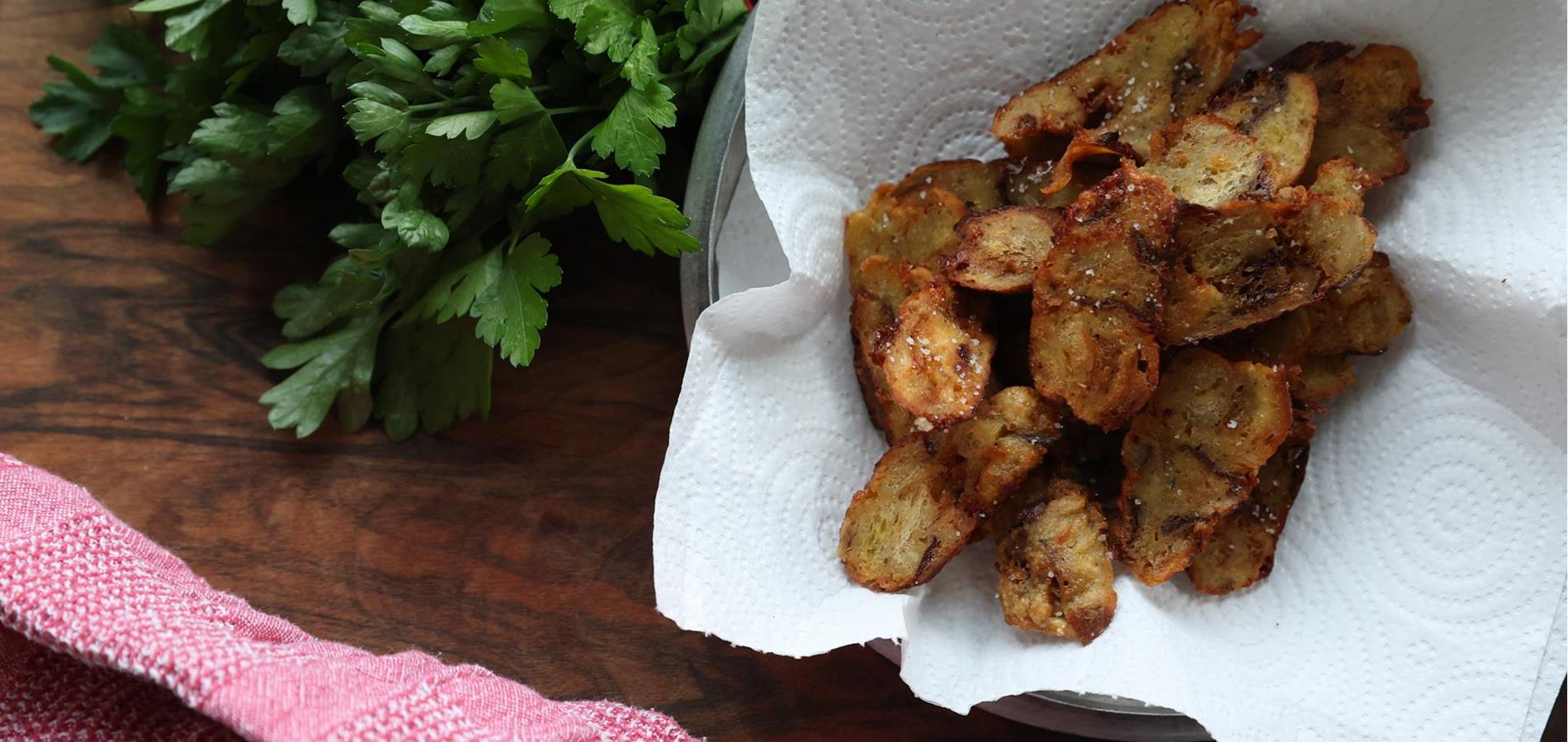 Dumpling chips