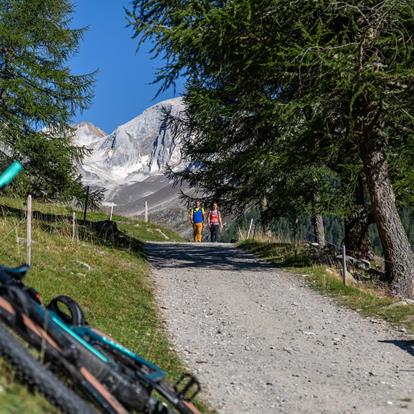 Mountainbiken im Schnalstal