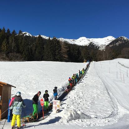 Ski und Wintersport am Deutschnonsberg in Meran und Umgebung