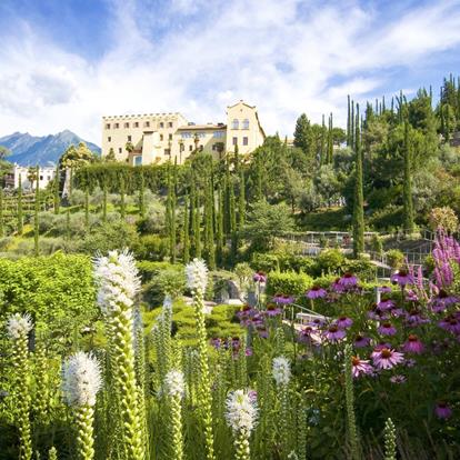 The Gardens of Trauttmansdorff Castle in South Tyrol