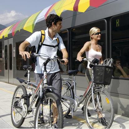 Bike-Shuttle Transport Service from Merano to Val Venosta