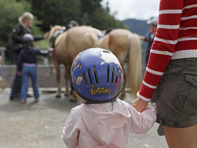 Horse riding offerings for kids at Hafling, Vöran and Meran 2000